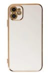 Mey İthalat®  iPhone 12 Kılıf Volet Silikon - Beyaz