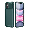 Mey İthalat®  iPhone 12 Mini Kılıf Auto Focus Karbon Kapak - Yeşil