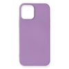 Mey İthalat®  iPhone 12 Mini Kılıf First Silikon - Lila