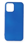 Mey İthalat®  iPhone 12 Mini Kılıf First Silikon - Mavi