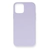 Mey İthalat®  iPhone 12 Mini Kılıf Nano içi Kadife Silikon - Lila