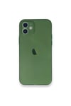 Mey İthalat®  iPhone 12 Mini Kılıf PP Ultra İnce Kapak - Yeşil