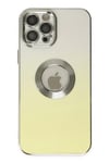 Mey İthalat®  iPhone 12 Pro Kılıf Best Silikon - Sarı
