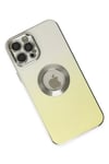 Mey İthalat®  iPhone 12 Pro Kılıf Best Silikon - Sarı