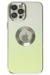 Mey İthalat®  iPhone 12 Pro Kılıf Best Silikon - Yeşil