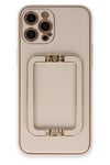 Mey İthalat®  iPhone 12 Pro Kılıf Coco Elit Kapak - Gold