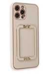 Mey İthalat®  iPhone 12 Pro Kılıf Coco Elit Kapak - Gold