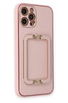 Mey İthalat®  iPhone 12 Pro Kılıf Coco Elit Kapak - Pembe