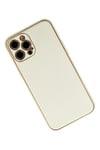 Mey İthalat®  iPhone 12 Pro Kılıf Coco Karbon Silikon - Beyaz