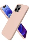 Mey İthalat®  iPhone 12 Pro Kılıf First Silikon - Pudra
