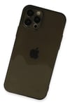 Mey İthalat®  iPhone 12 Pro Kılıf Fly Lens Silikon - Siyah