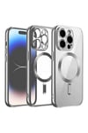 Mey İthalat®  iPhone 12 Pro Kılıf Kross Magneticsafe Kapak - Titan Gri
