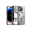 Mey İthalat®  iPhone 12 Pro Kılıf Kross Magneticsafe Kapak - Gümüş