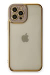 Mey İthalat®  iPhone 12 Pro Kılıf Liva Lens Silikon - Lila