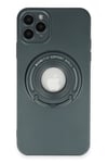Mey İthalat®  iPhone 12 Pro Kılıf Lukka Magneticsafe Kapak - Koyu Yeşil