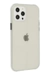 Mey İthalat®  iPhone 12 Pro Kılıf Miami Şeffaf Silikon - Şeffaf