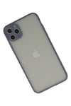 Mey İthalat®  iPhone 12 Pro Kılıf Montreal Silikon Kapak - Gri