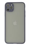 Mey İthalat®  iPhone 12 Pro Kılıf Montreal Silikon Kapak - Gri