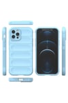 Mey İthalat®  iPhone 12 Pro Kılıf Optimum Silikon - Sky Blue