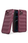 Mey İthalat®  iPhone 12 Pro Kılıf Optimum Silikon - Bordo