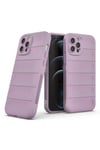 Mey İthalat®  iPhone 12 Pro Kılıf Optimum Silikon - Mor