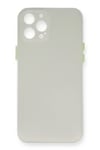 Mey İthalat®  iPhone 12 Pro Kılıf PP Ultra İnce Kapak - Beyaz