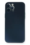 Mey İthalat®  iPhone 12 Pro Kılıf PP Ultra İnce Kapak - Mavi