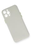 Mey İthalat®  iPhone 12 Pro Kılıf PP Ultra İnce Kapak - Beyaz