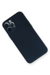 Mey İthalat®  iPhone 12 Pro Kılıf PP Ultra İnce Kapak - Mavi