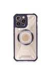 Mey İthalat®  iPhone 12 Pro Kılıf Prag Magneticsafe Kapak - Derin Mor