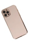 Mey İthalat®  iPhone 12 Pro Kılıf Volet Silikon - Pembe