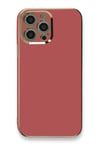 Mey İthalat®  iPhone 12 Pro Kılıf Volet Silikon - Kırmızı