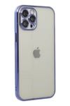 Mey İthalat®  iPhone 12 Pro Max Kılıf  Lensli Silikon - Mor