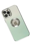 Mey İthalat®  iPhone 12 Pro Max Kılıf Best Silikon - Turkuaz