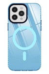 Mey İthalat®  iPhone 12 Pro Max Kılıf Beta Magneticsafe Silikon - Mavi