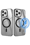 Mey İthalat®  iPhone 12 Pro Max Kılıf Beta Magneticsafe Silikon - Siyah