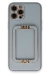 Mey İthalat®  iPhone 12 Pro Max Kılıf Coco Elit Kapak - Turkuaz