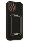 Mey İthalat®  iPhone 12 Pro Max Kılıf Coco Elit Kapak - Siyah