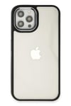 Mey İthalat®  iPhone 12 Pro Max Kılıf Dora Kapak - Siyah