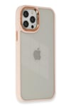 Mey İthalat®  iPhone 12 Pro Max Kılıf Dora Kapak - Pudra