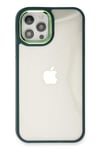 Mey İthalat®  iPhone 12 Pro Max Kılıf Dora Kapak - Haki Yeşil