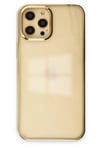 Mey İthalat®  iPhone 12 Pro Max Kılıf Element Silikon - Gold