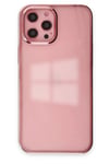 Mey İthalat®  iPhone 12 Pro Max Kılıf Element Silikon - Pembe