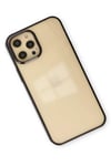 Mey İthalat®  iPhone 12 Pro Max Kılıf Element Silikon - Siyah