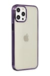 Mey İthalat®  iPhone 12 Pro Max Kılıf Element Silikon - Mor