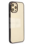 Mey İthalat®  iPhone 12 Pro Max Kılıf Element Silikon - Siyah