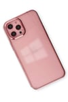 Mey İthalat®  iPhone 12 Pro Max Kılıf Element Silikon - Pembe