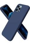 Mey İthalat®  iPhone 12 Pro Max Kılıf First Silikon - Lacivert