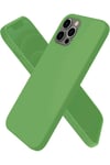 Mey İthalat®  iPhone 12 Pro Max Kılıf First Silikon - Yeşil