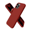 Mey İthalat®  iPhone 12 Pro Max Kılıf First Silikon - Bordo